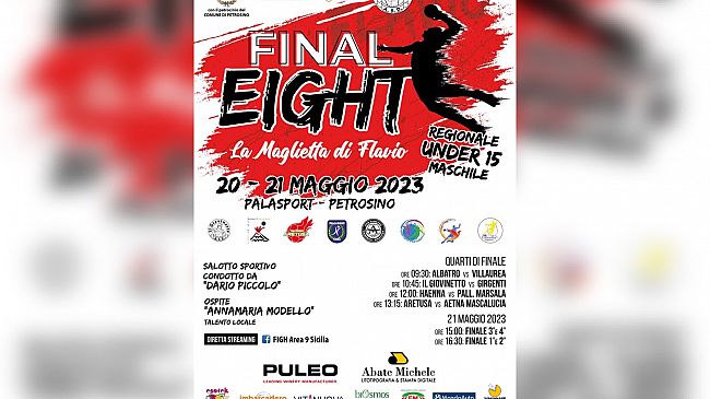 Final Eight regionale under 15 maschile di pallamano “La maglietta di Flavio”