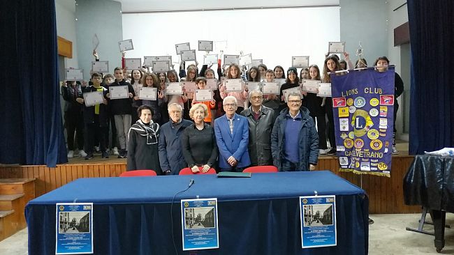 L’i.c. L.Radice-Pappalardo aderisce al prog. del Lions Club la storia siamo noi