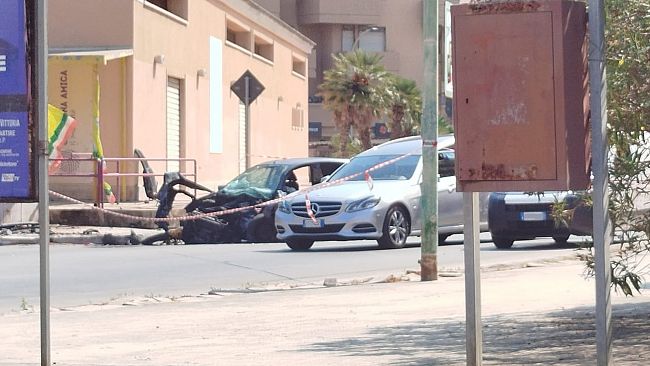 Trapani, schianto mortale nella notte in via Virgilio