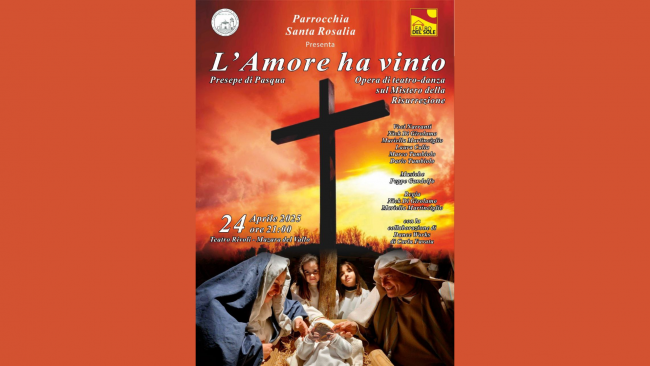 Mazara, il 24 aprile lo spettacolo organizzato dalla parrocchia Santa Rosalia dal titolo 