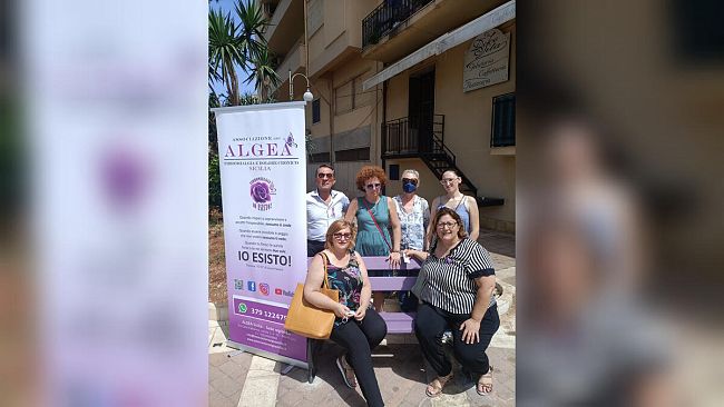 Mazara, inaugurata la panchina 