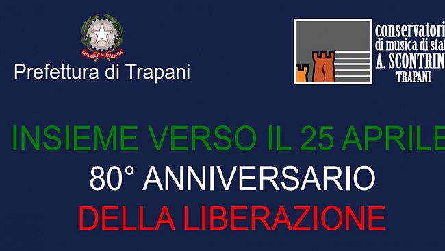 Trapani celebra l’80° Anniversario della Liberazione: concerto in Prefettura