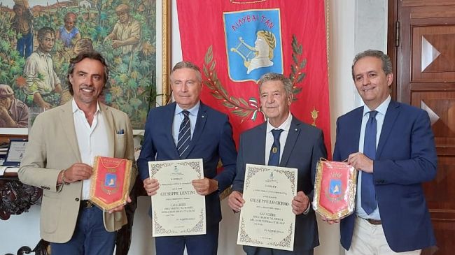 Marsala, Giuseppe Lentini e  Giuseppe Lo Cicero sono i neo Cavalieri dell’Ordine al Merito della Repubblica Italiana