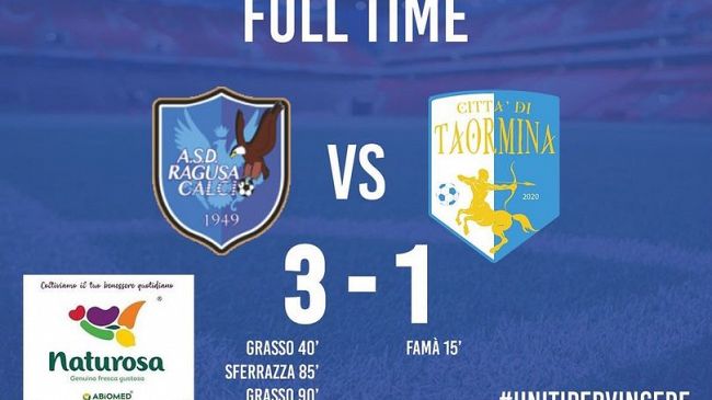 Coppa Italia Eccellenza: Ragusa batte Taormina e raggiunge il Mazara in finale