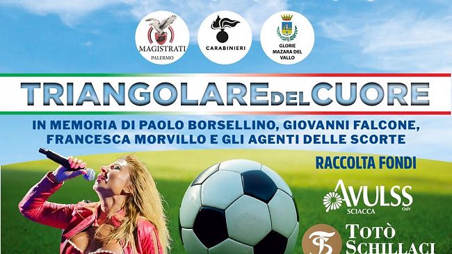 Un torneo di calcio in memoria di Paolo Borsellino, Giovanni Falcone,Francesca Morvillo e gli agenti delle scorte