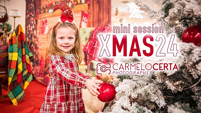 Le foto di Natale con i vostri bimbi presso lo studio di Carmelo Certa