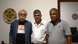 Il Sindaco Cristaldi con il Console Generale di Tunisia a Palermo, S.E. Farhat Ben Souissi