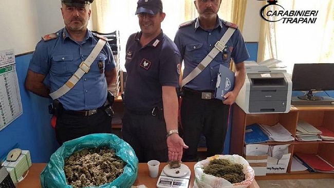 Trapani,arrestati dai Carabinieri i fratelli della droga