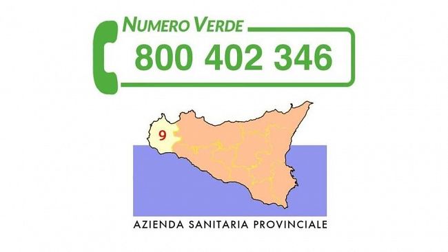 Asp Trapani, potenziato servizio numero verde