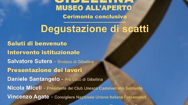 Stasera a Gibellina  la degustazione di scatti, Unesco Castelvetrano e Unione Fotoamatori insieme
