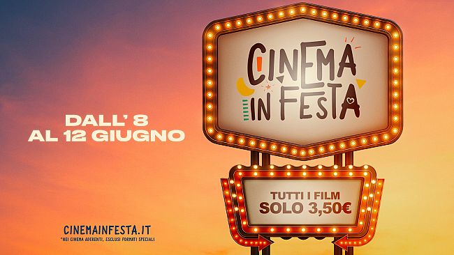 Cinema in Festa: la sesta edizione porta il grande schermo a soli 3,50€!
