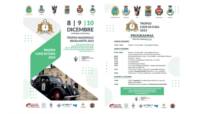 Campobello, Trofeo Cave di Cusa, al via l'edizione 2023