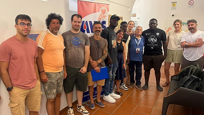 Avis Marsala: otto giovani migranti del Sai si candidano per diventare donatori di sangue