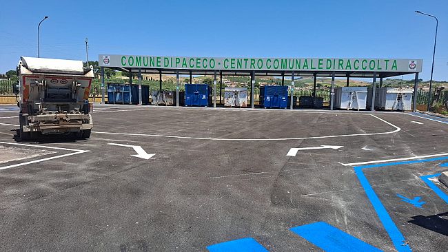 ​Paceco, riaperto (finalmente) il Centro comunale di raccolta rifiuti