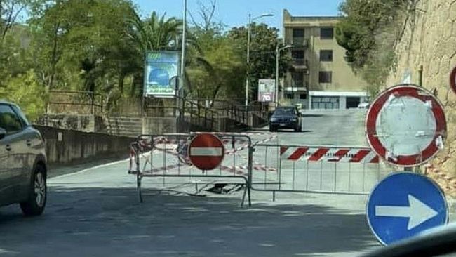 Voragine in via Rocco Chinnici, i chiarimenti del sindaco Enzo Alfano