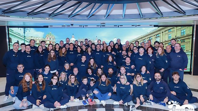 ​Energia Italia celebra 20 anni di successi portando in crociera i dipendenti