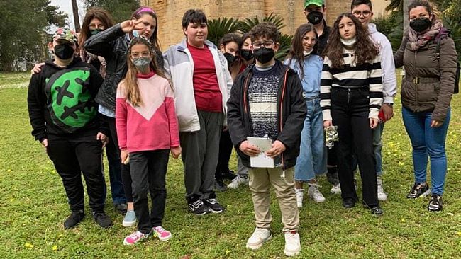 Studenti dell'i.c. Capuana-Pardo alle giornate Fai di primavera 