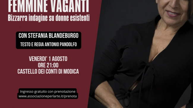 Teatro, il 1° agosto in scena ad Alcamo