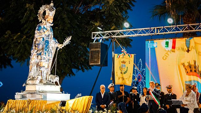 Festino di San Vito 2026. Il discorso del sindaco Quinci nella consegna delle chiavi della Città al Santo Patrono 