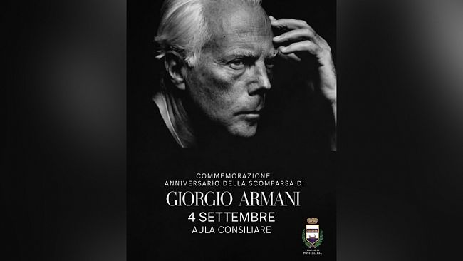 Pantelleria ricorda Giorgio Armani a un anno dalla scomparsa