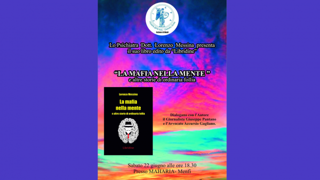 Menfi, sabato 22 giugno la presentazione del libro 