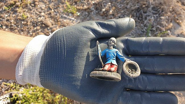 Trapani, pomeriggio Plastic Free sul lungomare: c'è anche una statua del presepe