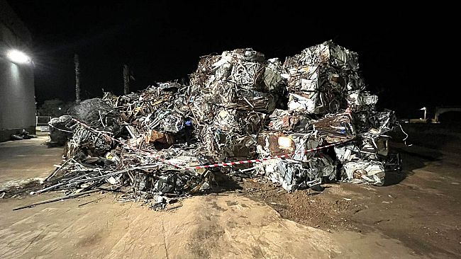 Marsala, la P. M. sequestra area appartenente ad azienda dedita allo stoccaggio e gestione di rifiuti ferrosi