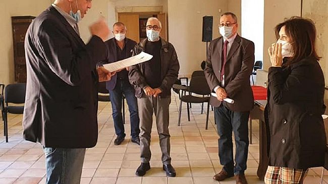 Giuramento per due dei nuovi assessori del sindaco Alfano