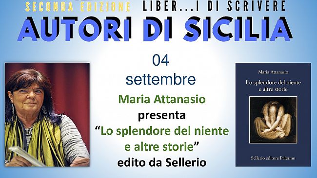 Salemi, Maria Attanasio presenta “Lo splendore del niente e altre storie”