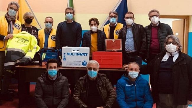 Salemi. Dal “Leo Club” un kit di pronto soccorso per la Protezione civile comunale