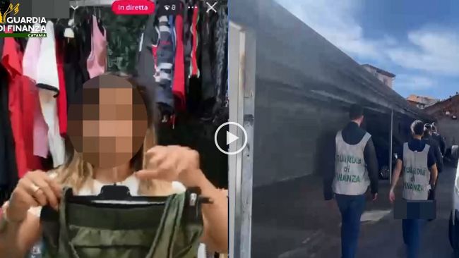 ​Vendevano merce contraffatta on line, blitz in diretta social (VIDEO)