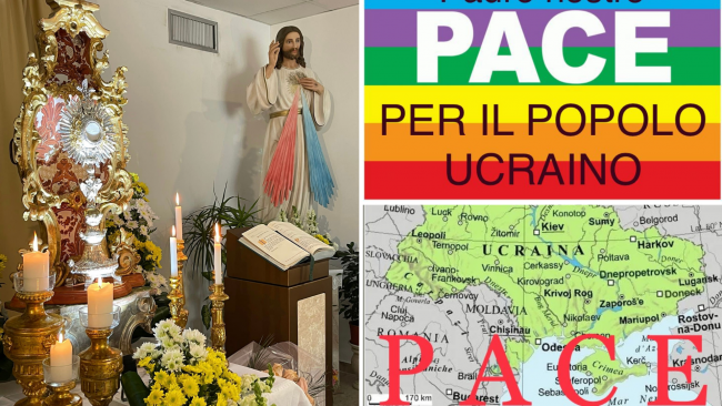Cappella ospedale Mazara: il mercoledì delle ceneri si prega per la pace in Ucra