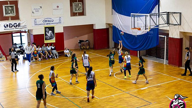Seconda vittoria stagionale per la 102 Basket Erice. Battuto 70-57 Basket Cefalù 1972 ASD