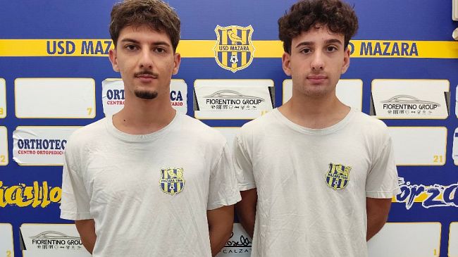 Mazara calcio, tesserati i difensori Calamia e Giordano 