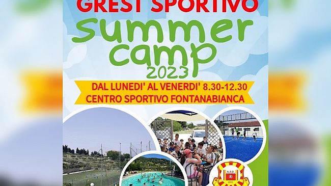 Riparte il Grest sportivo “Summer Camp” targato ASD Città di Salemi