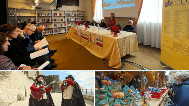 Torna EricèNatale, il borgo dei presepi, dall'8 dicembre all'8 gennaio