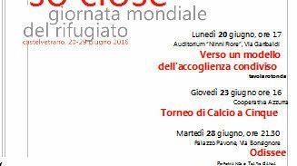 CASTELVETRANO – Giornata Mondiale del Rifugiato. “So Far, So close”