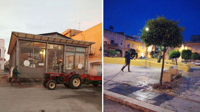 Mazara, sanificazione con trattori, il prossimo intervento giovedì 7 maggio