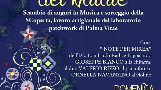 ALLA SCOPERTA DEL NATALE Evento Palma Vitae  nella chiesa di San Domenico