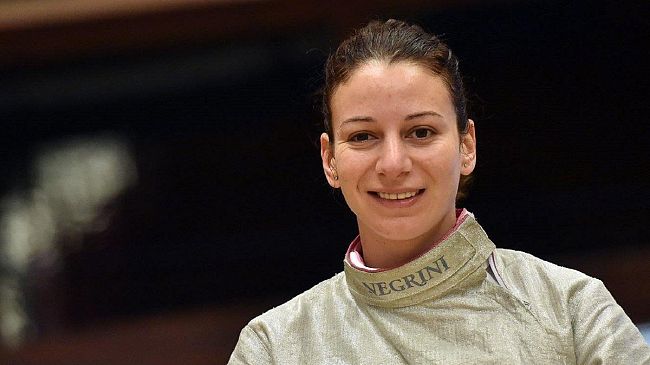 La campionessa Giovanna Trillini a Selinunte ospite di Loreta Gulotta