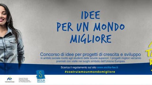 Oggi a Palazzo d’Orleans la Conferenza Stampa sul concorso di Idee Talenti d’Europa.
