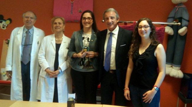 Il “Buzzy” consegnato anche alla pediatria dell’ospedale di Marsala