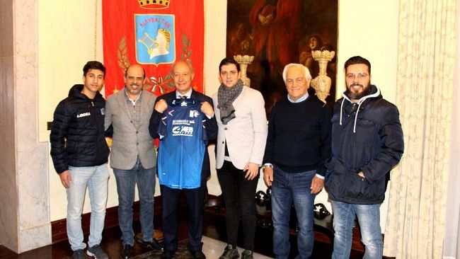 Visita al Comune dell’Associazione sportiva “Marsala Futsal 2012”
