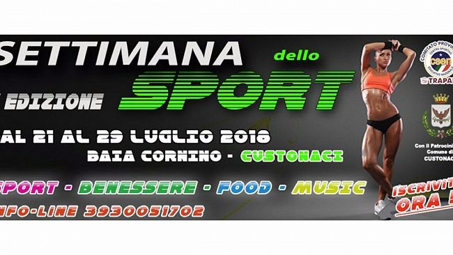 Al via la “Settimana dello sport” a Cornino. Fitness, musica e Street Food