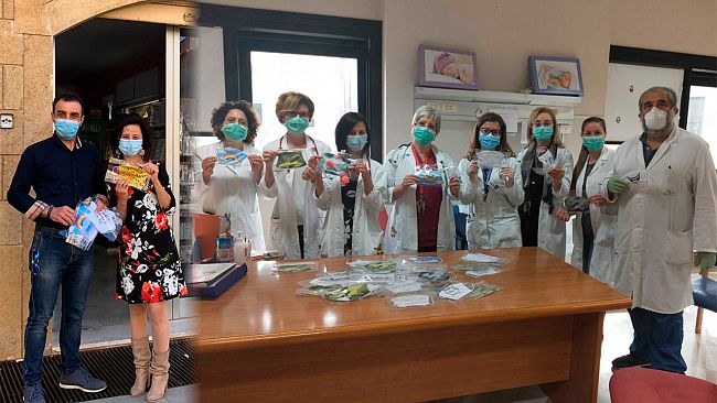 Partanna, donate 50 mascherine al reparto di Pediatria del PO di Castelvetrano