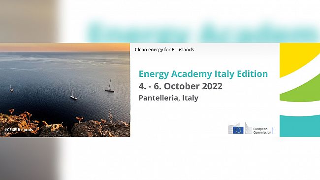 Pantelleria ospita l’Energy Academy di Clean Energy For Eu Islands
