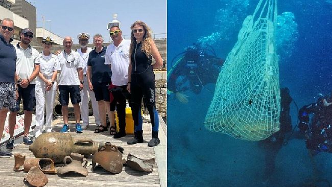 Il mare di Mazara restituisce antiche anfore