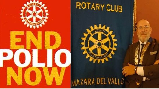 Giornata mondiale della lotta contro la polio, il Rotary Club Mazara rinnova l'impegno nel progetto 