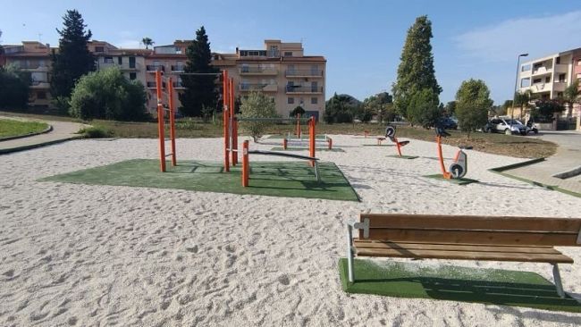 Calatafimi, inaugurazione della palestra all'aperto Sasi