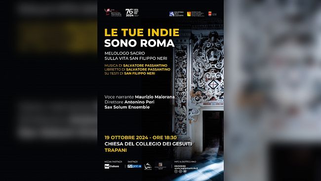 Trapani, secondo appuntamento della Stagione autunnale dell'Ente Luglio Musicale